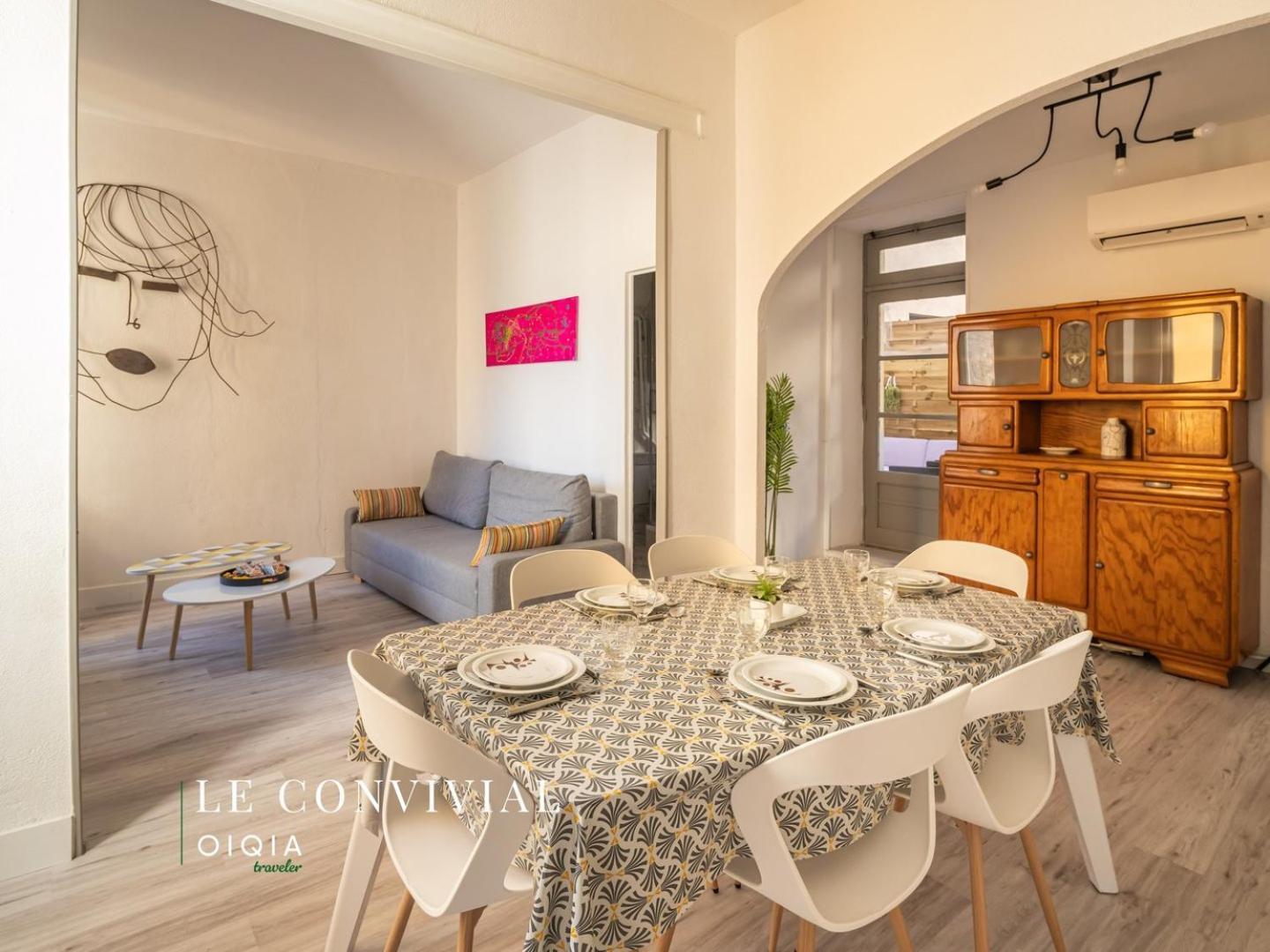 Le Convivial ~ Climatisation ~ Terrasse ~ Halles Narbonne Eksteriør billede